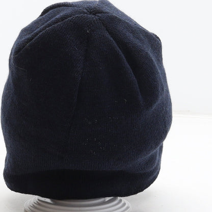 Preworn Mens Blue Acrylic Beanie One Size
