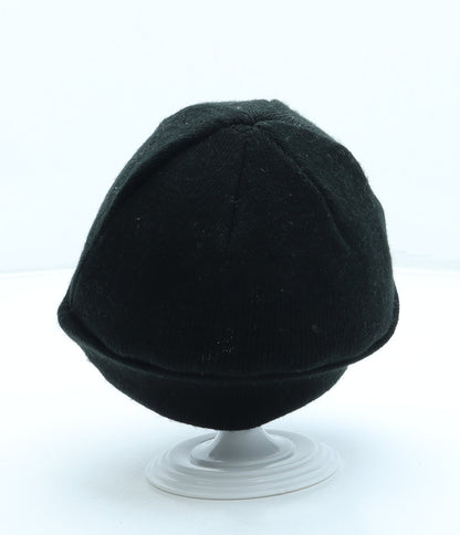 F&F Girls Black Acrylic Beanie One Size - Harry Potter