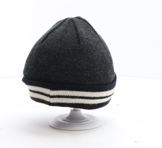 George Boys Grey Acrylic Beanie One Size
