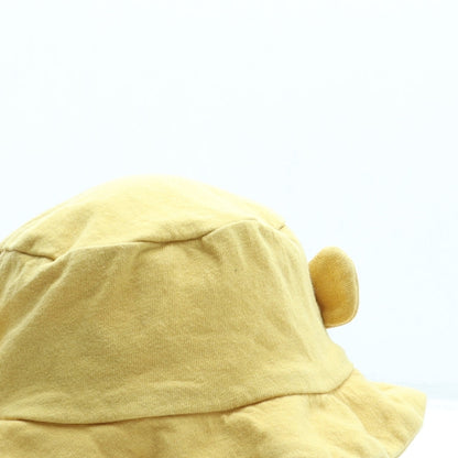 F&F Boys Yellow Cotton Bucket Hat One Size - Winnie the Pooh