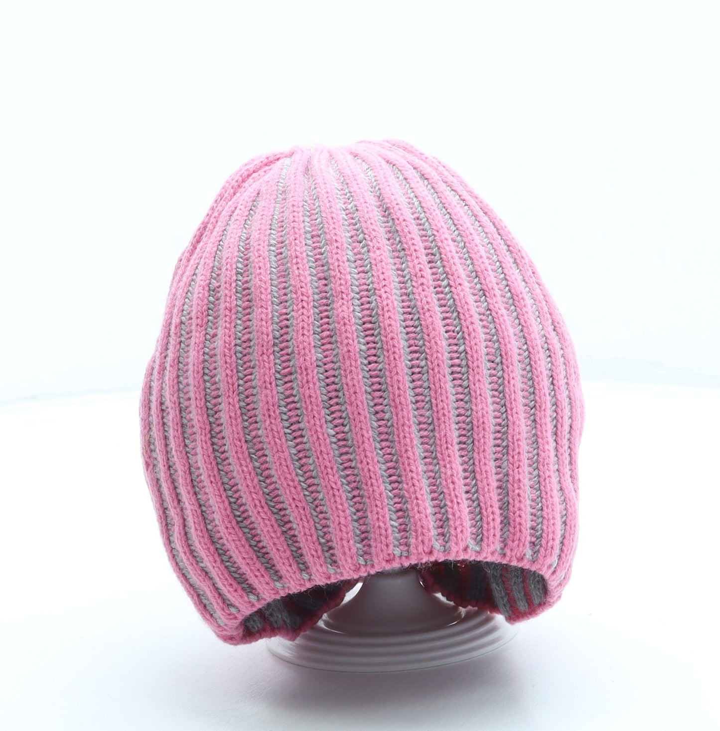 Atmosphere Womens Pink Acrylic Beanie One Size