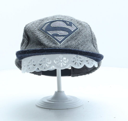 Primark Boys Grey Polyester Snapback One Size - Superman