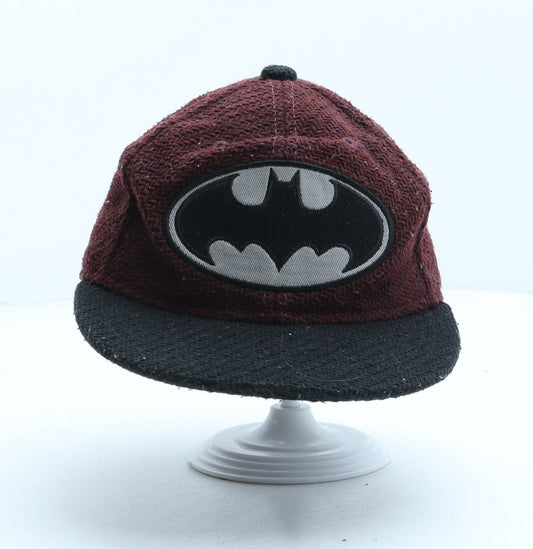 Primark Boys Red Acrylic Snapback One Size - Batman