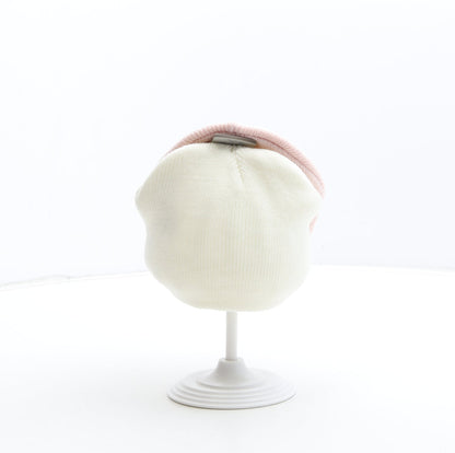 Primark Girls Multicoloured Acrylic Beanie Size S - Pack 2 Hats