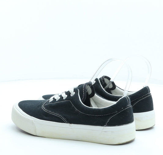 Primark Womens Black Polyester Trainer UK 6 40