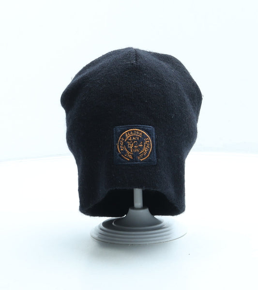 Primark Boys Black Acrylic Beanie One Size
