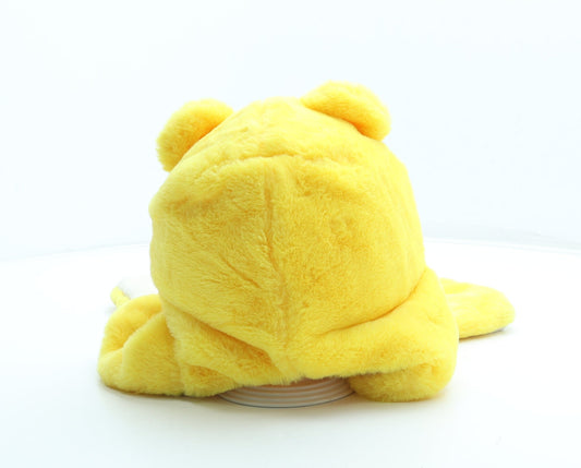 George Boys Yellow Acrylic Bonnet Size S - Pudsey Bear Children in Need