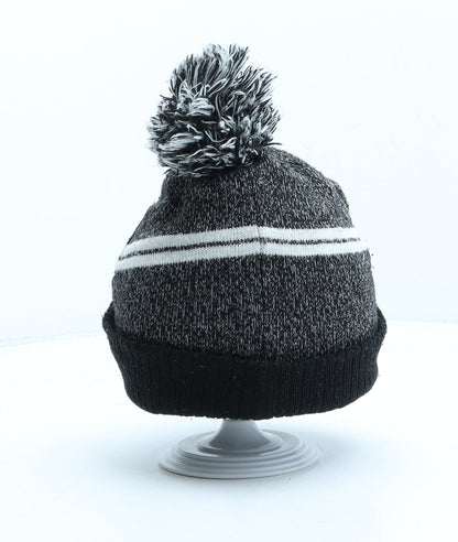 George Boys Grey Acrylic Bobble Hat One Size - Star Wars