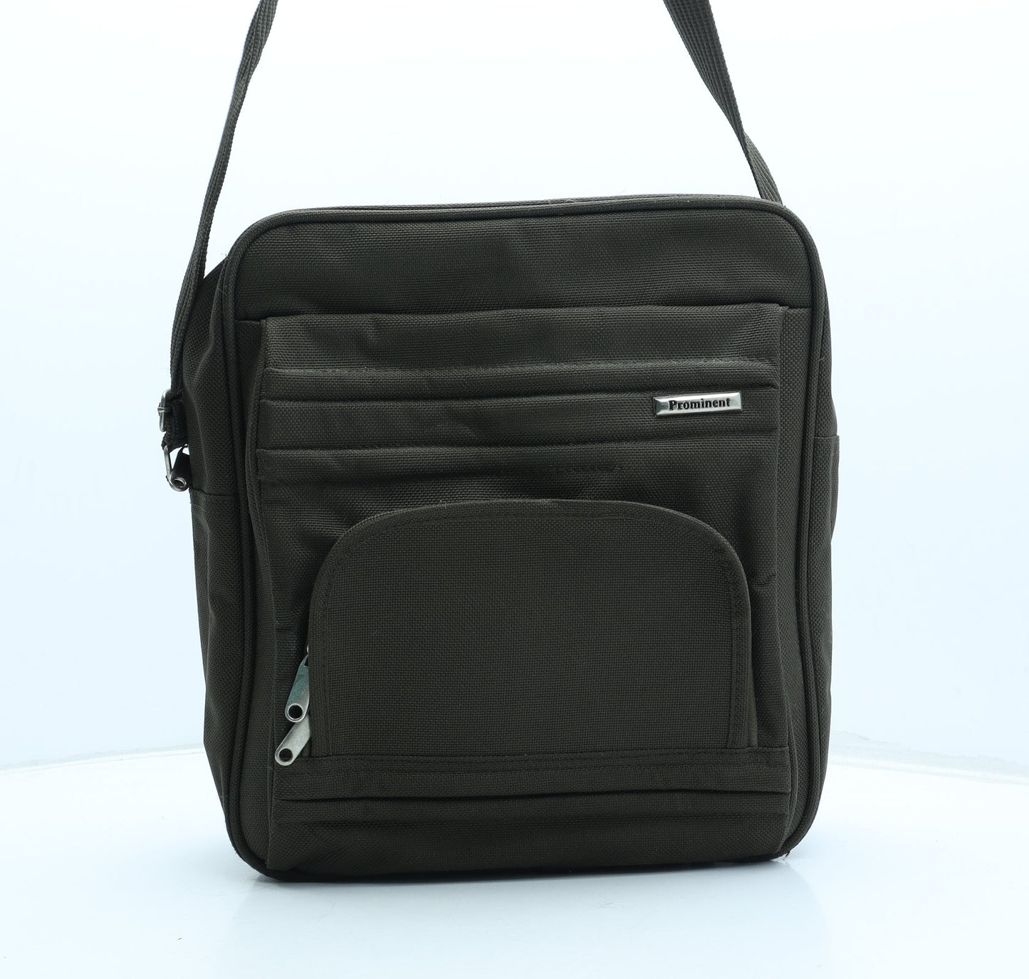 Prominent Mens Green Polyester Crossbody Size Large