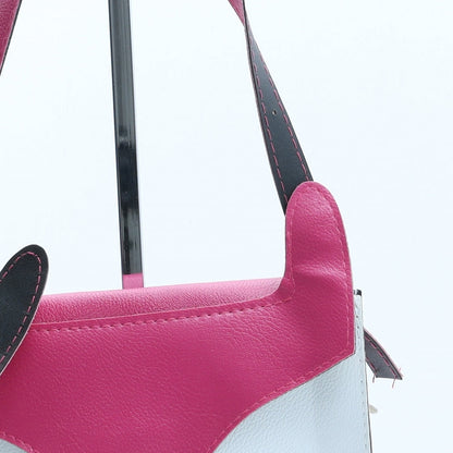 Primark Girls Pink Polyurethane Crossbody Size Small Magnetic - Owl Detail