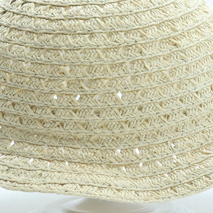 Primark Girls Beige Straw Sun Hat Size S - Size 12-24 months