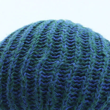 Preworn Mens Blue Acrylic Beanie One Size