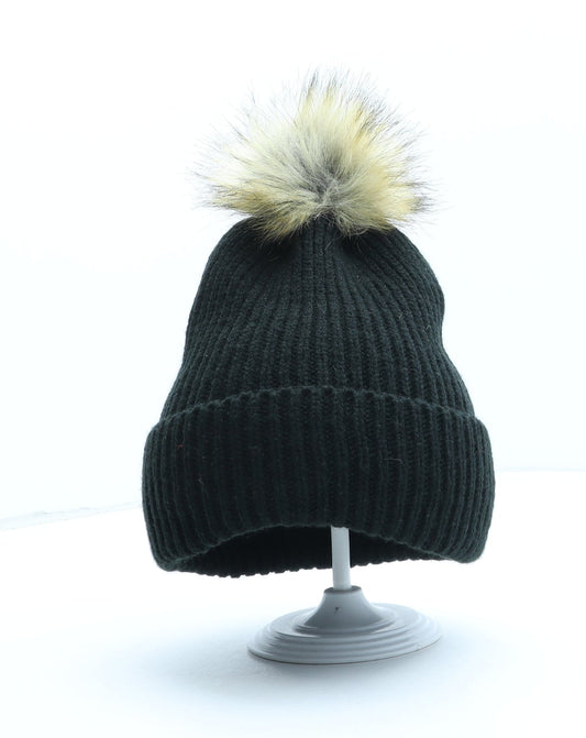 Primark Womens Black Acrylic Winter Hat One Size