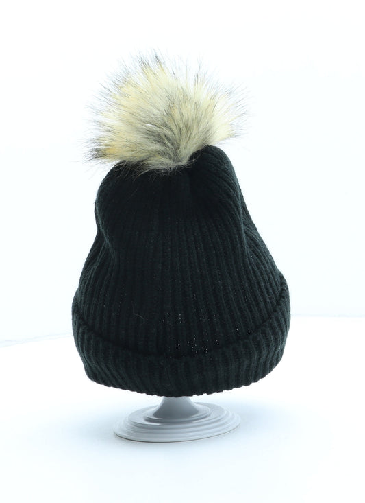Primark Womens Black Acrylic Winter Hat One Size