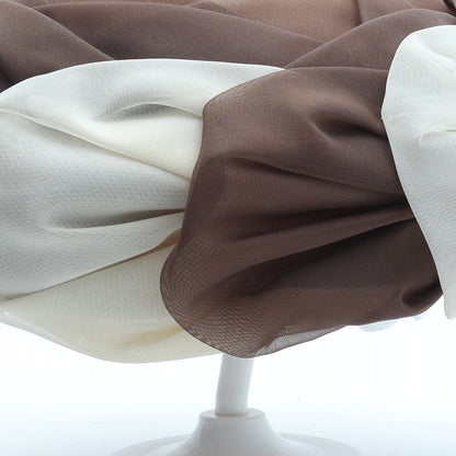 Preworn Womens Brown Geometric Nylon Headpiece/Fascinator One Size