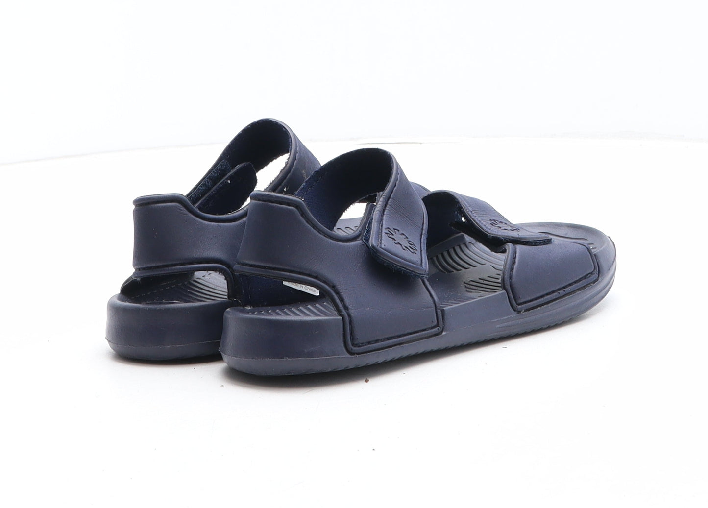 Preworn Boys Blue Synthetic Fisherman Sandal UK 12