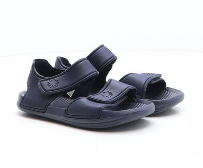Preworn Boys Blue Synthetic Fisherman Sandal UK 12
