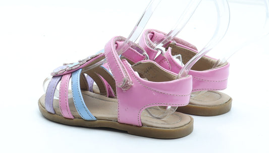 George Girls Multicoloured Floral Polyurethane Fisherman Sandal UK 5 22