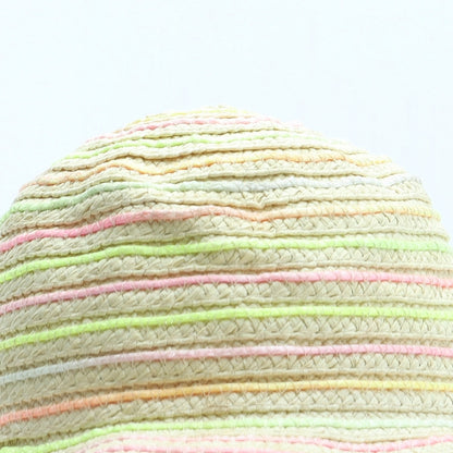 F&F Girls Multicoloured Paper Sun Hat Size S