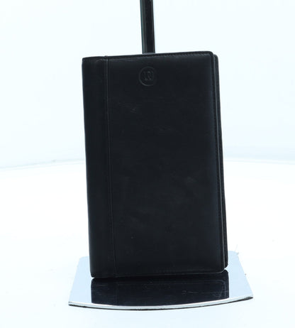 Preworn Mens Black Leather Wallet