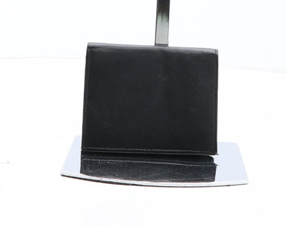 Preworn Mens Black Leather Wallet