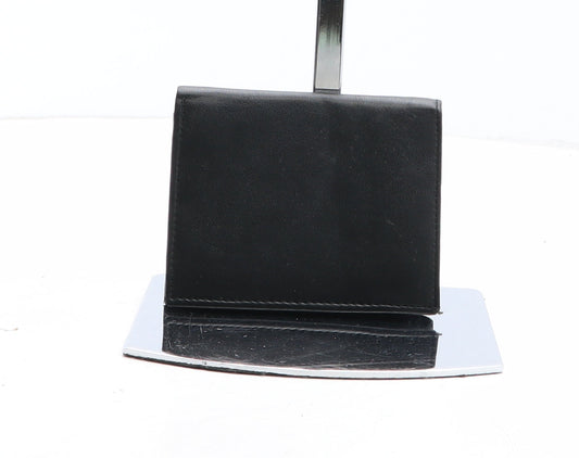 Preworn Mens Black Leather Wallet