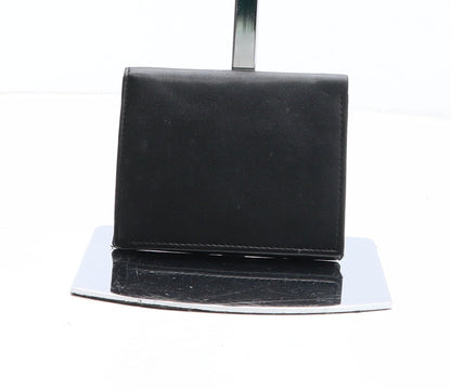 Preworn Mens Black Leather Wallet