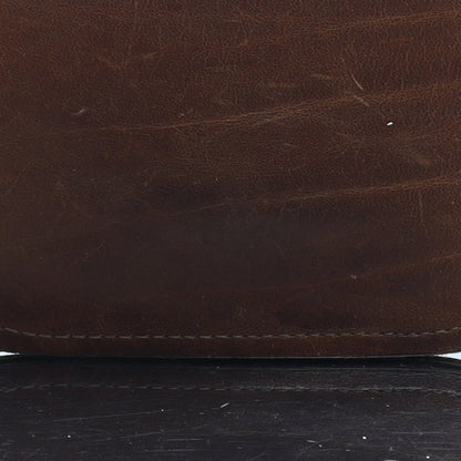 Preworn Mens Brown Leather Wallet - Coin purse