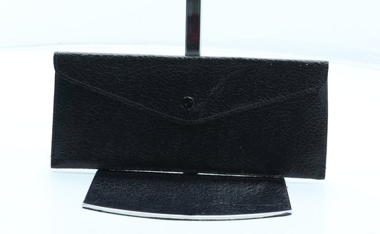 Preworn Mens Black Leather Wallet