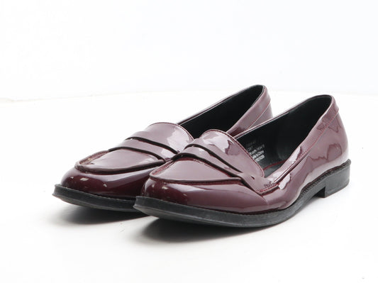 Primark Womens Purple Synthetic Loafer Casual UK