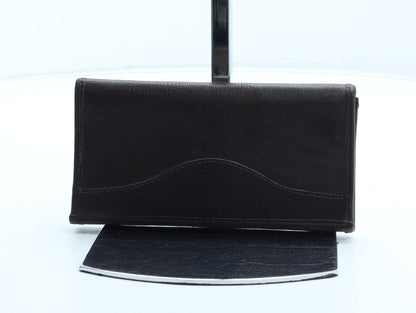 Preworn Mens Brown Leather Wallet