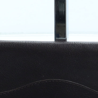 Preworn Mens Brown Leather Wallet
