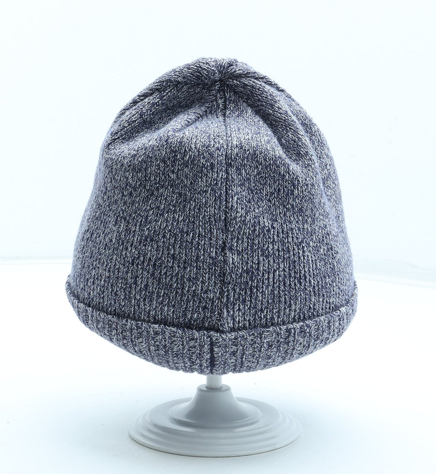 Preworn Mens Grey Acrylic Beanie One Size