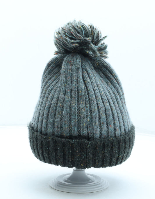 George Boys Multicoloured Acrylic Bobble Hat Size S - Size 8-12 years