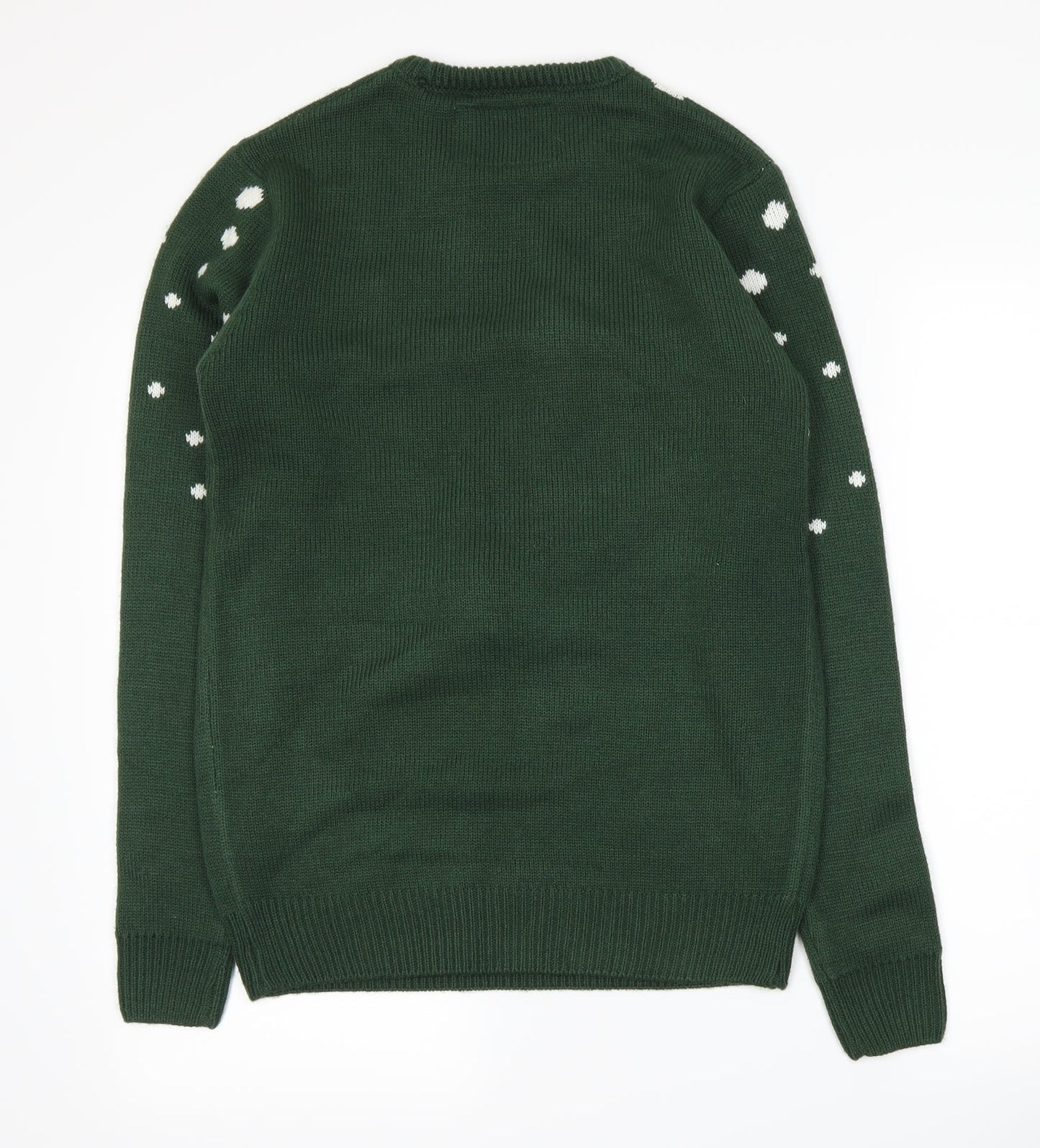 Cedar Wood State Mens Green  Knit Pullover Jumper Size XS