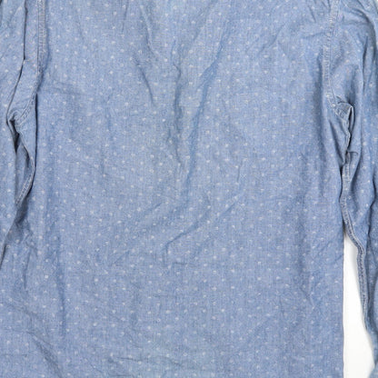 Topman Mens Blue    T-Shirt Size M