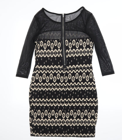 Be Beau Womens Black   A-Line  Size 12