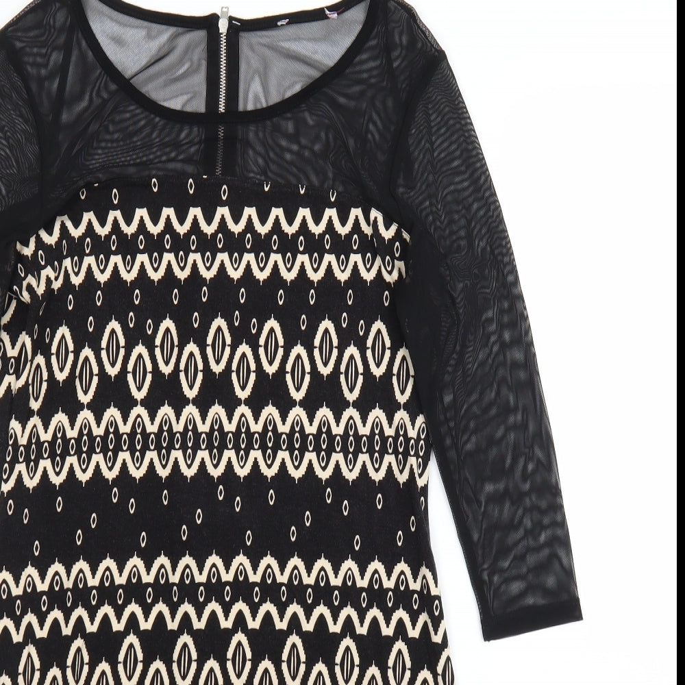 Be Beau Womens Black   A-Line  Size 12