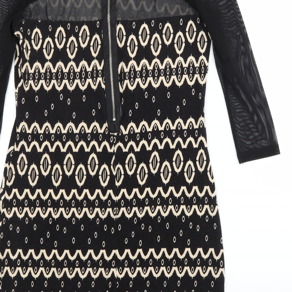 Be Beau Womens Black   A-Line  Size 12