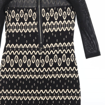 Be Beau Womens Black   A-Line  Size 12