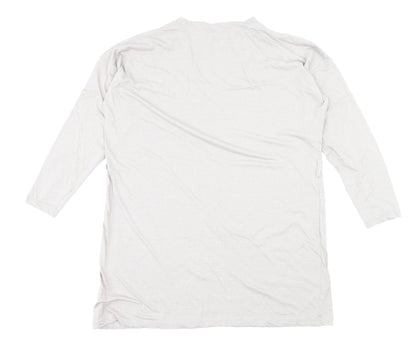 Missguided Womens Grey  Jersey T-Shirt Dress  Size 14