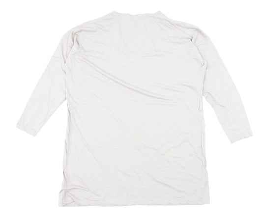 Missguided Womens Grey  Jersey T-Shirt Dress  Size 14