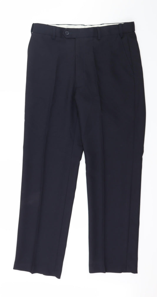 Preworn Mens Blue   Trousers  Size 32 L29 in