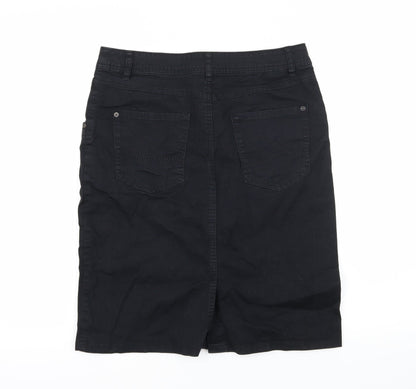 C&A Womens Blue   A-Line Skirt Size 10