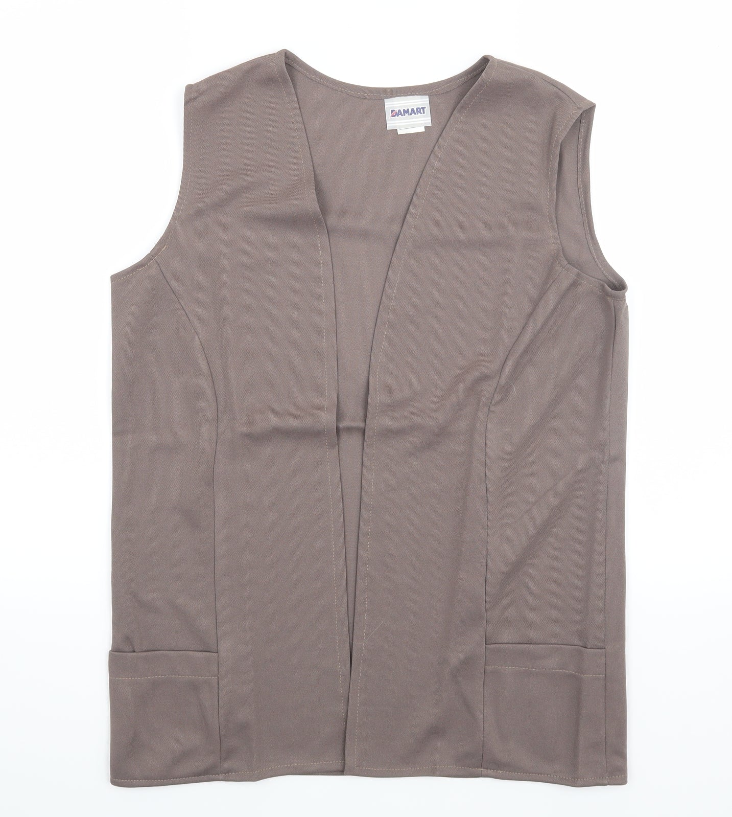 Damart Womens Brown   Basic Blouse Size 16