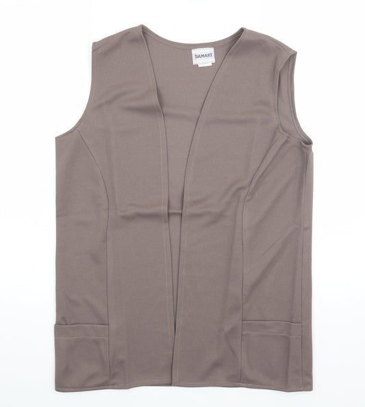 Damart Womens Brown   Basic Blouse Size 16