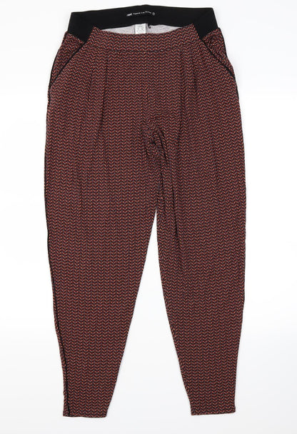 Womens UK Size 12 NEXT Regular Fit  Brown Trousers