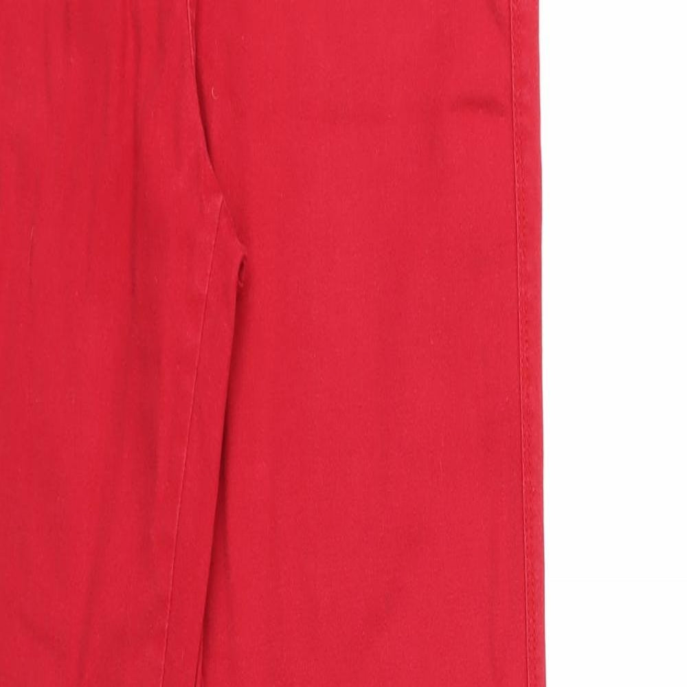 Only Womens Red  Denim Jegging Jeans Size M L31 in