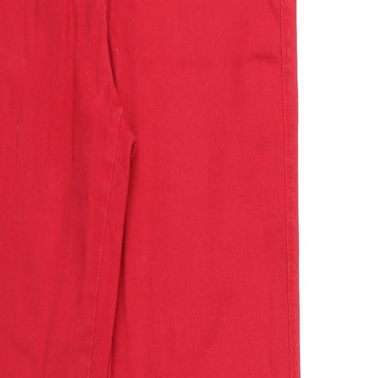 Only Womens Red  Denim Jegging Jeans Size M L31 in