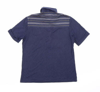 Marks and Spencer Mens Blue    T-Shirt Size 38